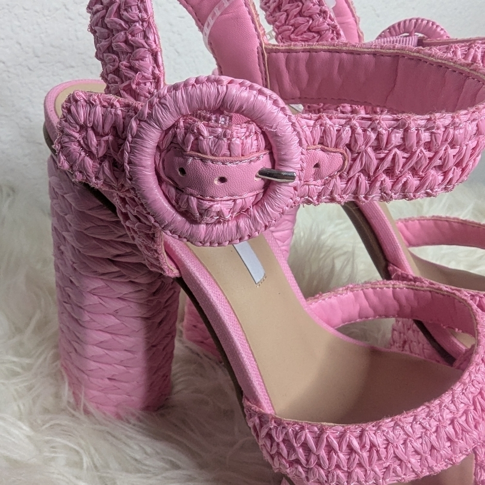 Gianni Bini Stylish Pink Platform Sandals - Picture 6 of 14